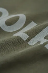 Tričko Woolrich Light Garment Dyed T-Shirt Cypress