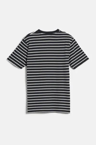 Tričko Woolrich Striped T-Shirt Blue Stripe