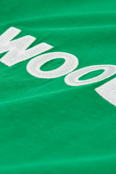Tričko Woolrich Embroidered Logo T-Shirt Amazon