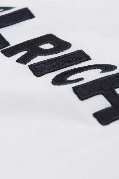 Tričko Woolrich Embroidered Logo T-Shirt Bright White