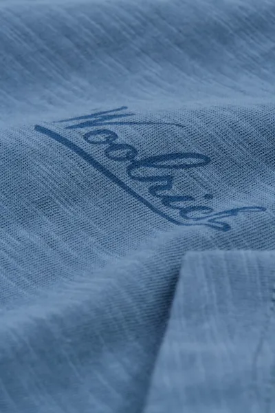 Tričko Woolrich Slub T-Shirt Aviation