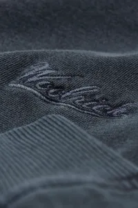 Mikina Woolrich Garment Dyed Full-Zip Track Dream Blue