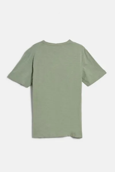 Tričko Woolrich Slub T-Shirt Chinois Green