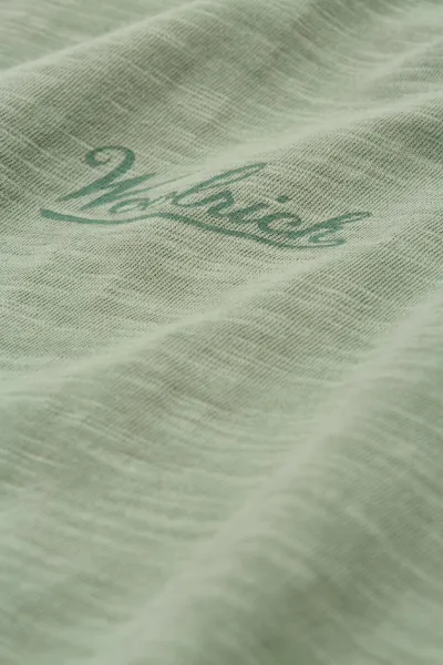Tričko Woolrich Slub T-Shirt Chinois Green