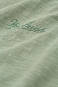 Tričko Woolrich Slub T-Shirt Chinois Green