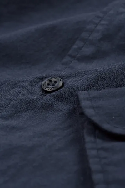 Košeľa Woolrich Summer Shirt Melton Blue