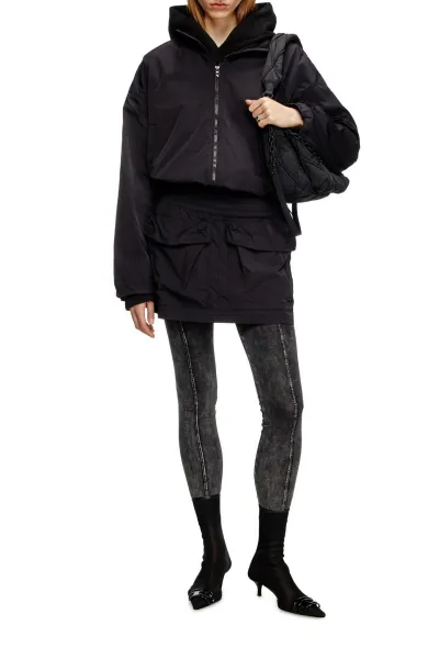 Bunda Diesel G-Leam Jacket Black