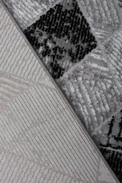 Koberec HOME 383 GREY / BLACK
