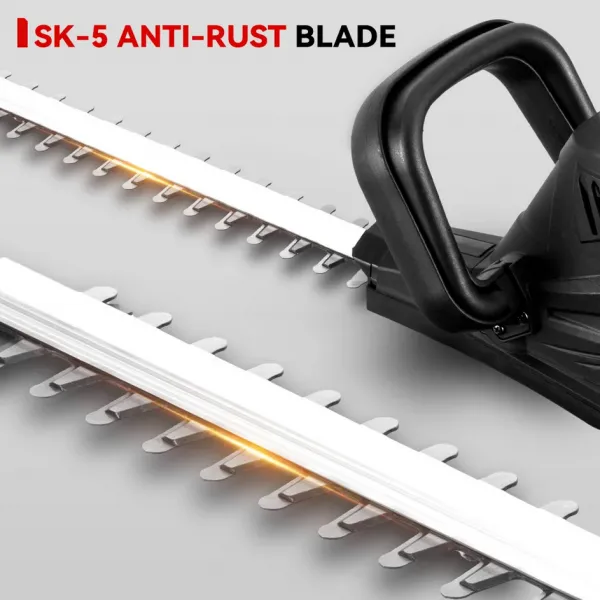 Výkonné akumulátorové nožnice na trávu a živý plot / plotostrih Onevan 2000W s dlžkou čepele  51cm Batéria: 2ks batéria