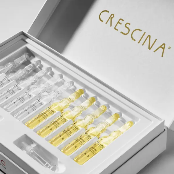 Crescina Transdermic 500 Re-Growth and Anti-Hair Loss starostlivosť pre podporu rastu a proti vypadávaniu vlasov pre mužov 40x3,5 ml