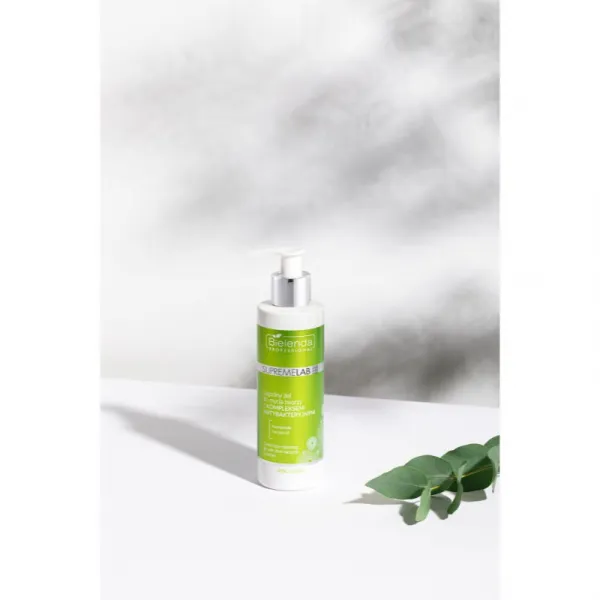 Bielenda Professional Supremelab Sebio Derm jemný čistiaci gél Antibacterial Complex 190 g