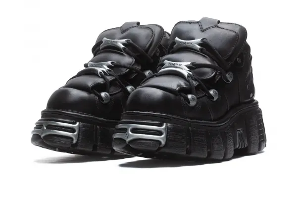 New Rock Tower Negro Acero W "Itali Negro Nomada Negro" (M-106-S1)