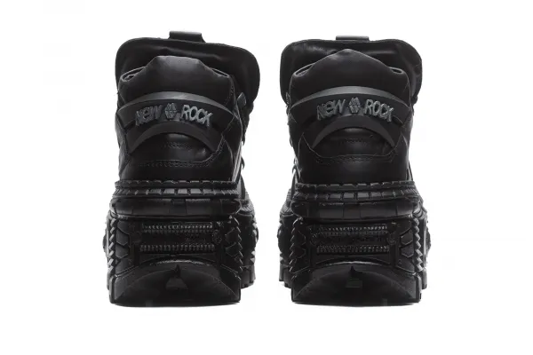 New Rock Tank Casco W "Crust Negro Negro Sin" (M-WALL106-S12)
