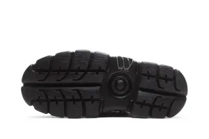 New Rock Tower Negro Lateral W "Nobuck Negro Nobuck Rosa" (M-106-C26)