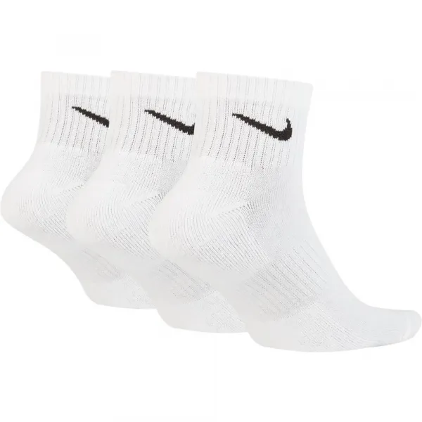 Ponožky NIKE 3 PACK - Nike Everyday Cushion Ankle white