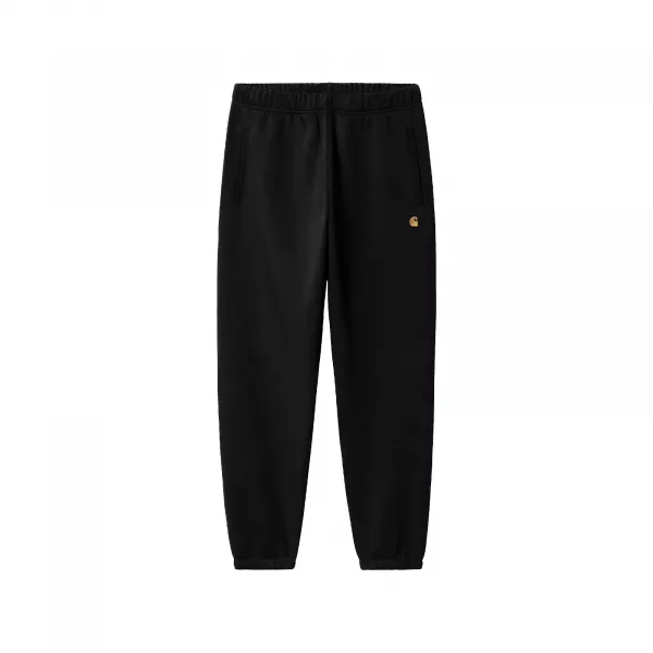 Carhartt WIP Chase Sweat Pant "Black Gold" (I033667-00FXX)