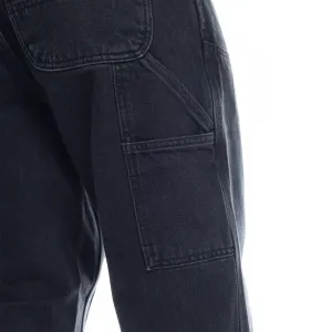 Carhartt WIP Double Knee Pant Stone Washed "Black" (I032699-8906)