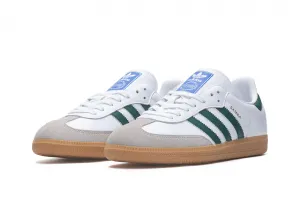 adidas Samba OG "Cloud White Collegiate Green" (IE3437)