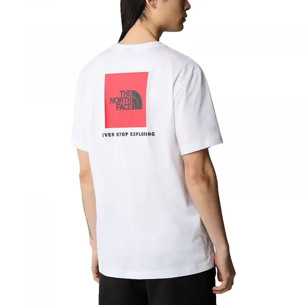 The North Face S/S Redbox Tee "White" (NF0A87NPFN4)
