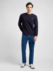 LEE Pánska mikina  PATCH CREW SWS MIDNIGHT NAVY 112121794 Veľkosť: M