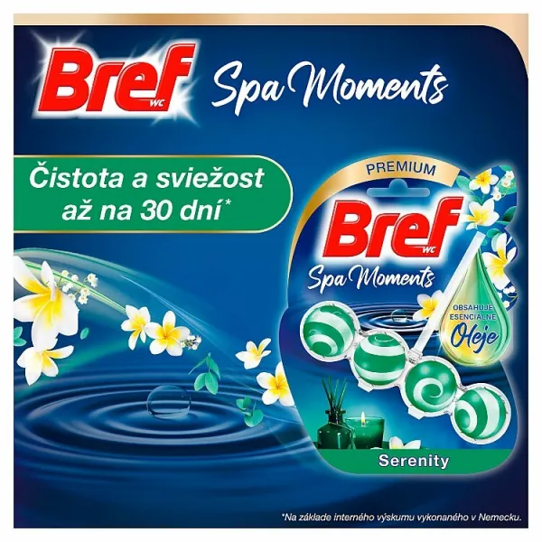 Bref Spa Moments Serenity tuhý WC blok 3 x 50 g