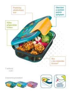 Desiatový box Maped Miniz Ecozen Rabbit, 900 ml