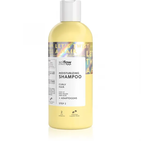 so!flow Curly Hair Nourishing Shampoo výživný šampón pre kučeravé vlasy 400 ml