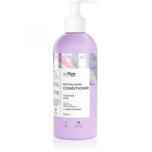 so!flow Coloured Hair Revitalizing Conditioner revitalizačný kondicionér pre farbené vlasy 400 ml