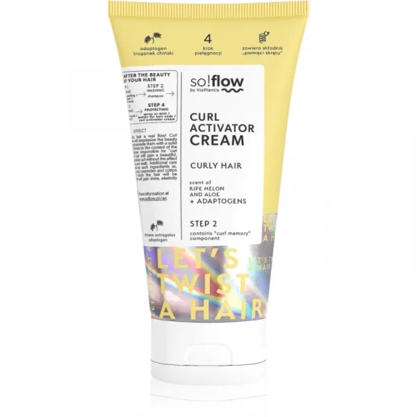 so!flow Curly Hair Curl Activator aktivátor kučier 150 ml