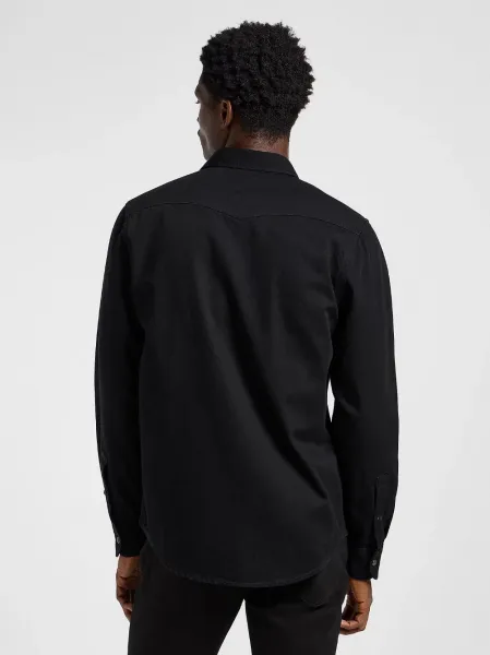 LEE Pánska košeľa  REGULAR WESTERN SHIRT BLACK 112363913 Veľkosť: S