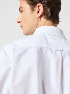 WRANGLER Pánska košeľa  LS SHIRT WHITE OXFORD 112350485 Veľkosť: M