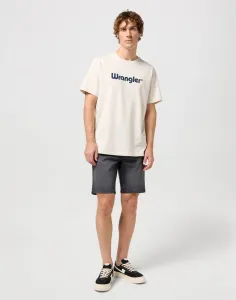WRANGLER Tričko pre mužov  LOGO TEE WHITE 112350523 Veľkosť: S
