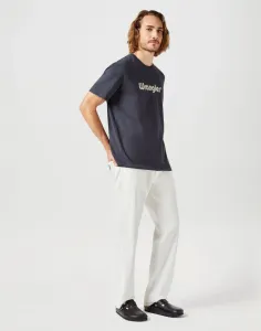 WRANGLER Tričko pre mužov  LOGO TEE BLACK 112350526 Veľkosť: M