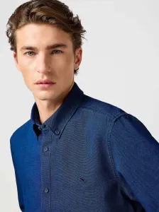 WRANGLER Pánska košeľa  OXFORD SHIRT INDIGO OXFORD 112364234 Veľkosť: M