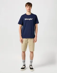 WRANGLER Tričko pre mužov  LOGO TEE NAVY 112350524 Veľkosť: M