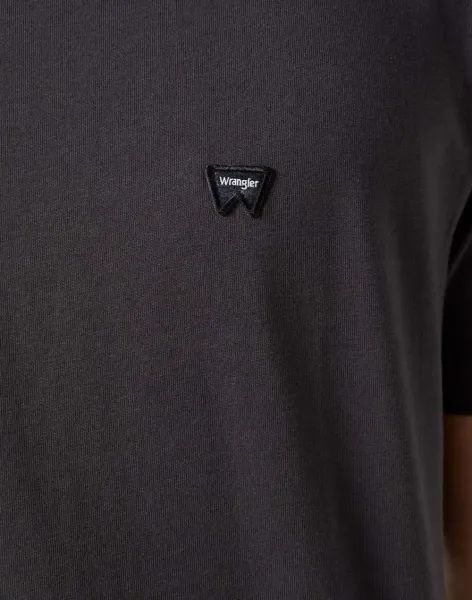 WRANGLER Tričko pre mužov  SIGN OFF TEE FADED BLACK 112351320 Veľkosť: M