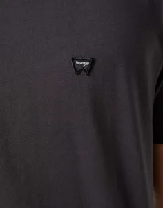 WRANGLER Tričko pre mužov  SIGN OFF TEE FADED BLACK 112351320 Veľkosť: M