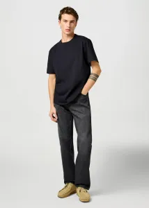 WRANGLER Tričko pre mužov  SS SOLID TEE BLACK 112365120 Veľkosť: M