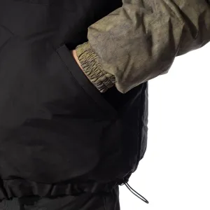 Iso.Poetism J20_Ione Down Jacket "Green/Black" (J20-IONE-BLACK-GREEN)