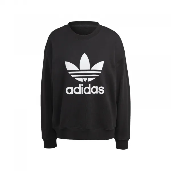 adidas Trefoil Crew Sweatshirt W "Black" (IB7431)
