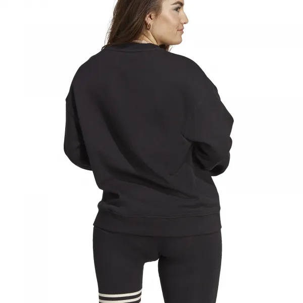 adidas Trefoil Crew Sweatshirt W "Black" (IB7431)