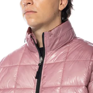 Pop Trading Company Quilted Reversible Puffer Jacket "Mesa Rose Fired Brick" (POPAW23-05-014)