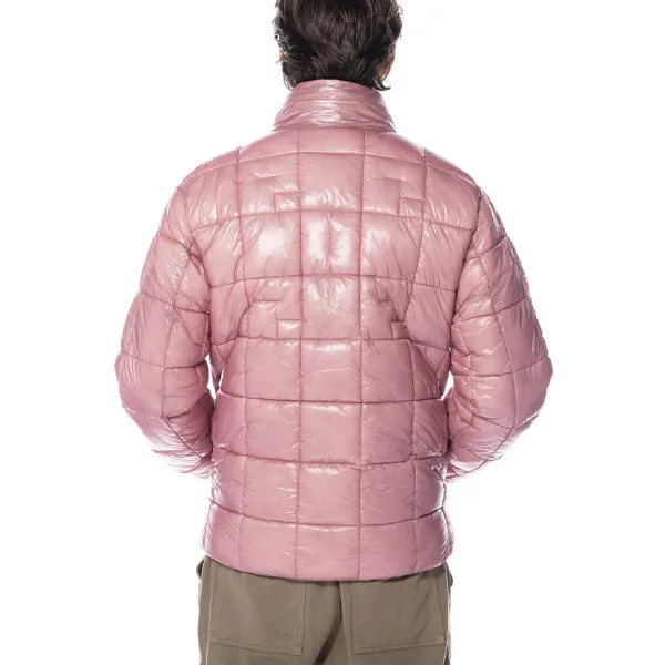 Pop Trading Company Quilted Reversible Puffer Jacket "Mesa Rose Fired Brick" (POPAW23-05-014)