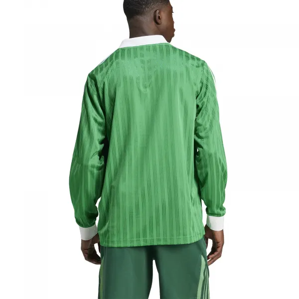 adidas Adicolor Pique Football Longsleeve Tee "Green" (IX5225)