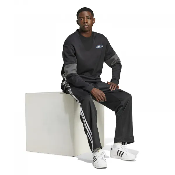 adidas Adicolor Baggy Fit Firebird Track Pants "Black" (IZ4801)