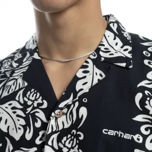 Carhartt WIP S/S Floral Shirt "Black Wax" (I033072-27CXX)