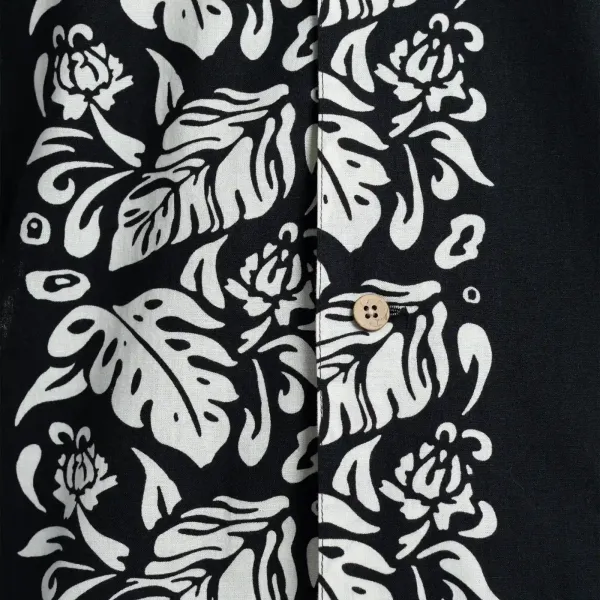 Carhartt WIP S/S Floral Shirt "Black Wax" (I033072-27CXX)