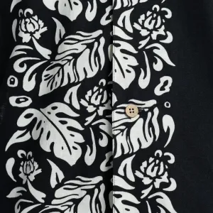 Carhartt WIP S/S Floral Shirt "Black Wax" (I033072-27CXX)