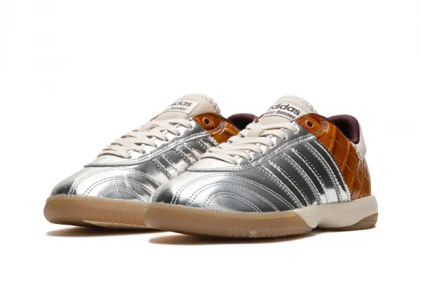 adidas x Wales Bonner MN Samba "Silver Mettalic Easy Yellow" (IH5777)
