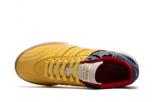 adidas x Wales Bonner MN Samba "St Fade Gold Collegiate Navy" (IH8407)
